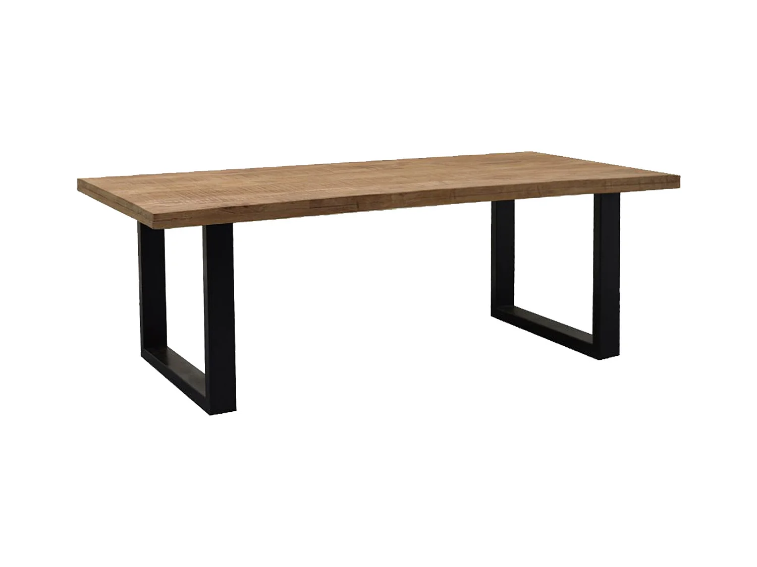 MANAUS-Mesa de comedor 8/10 personas 220 cm en madera maciza