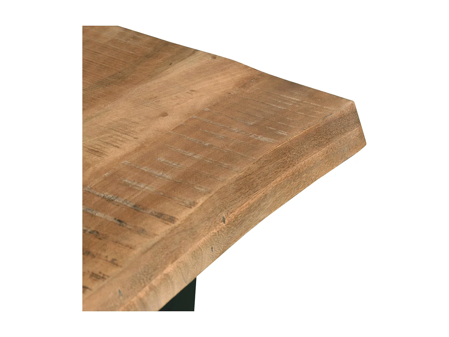 MANAUS-Table repas 8/10 personnes 220 cm brut de sciage