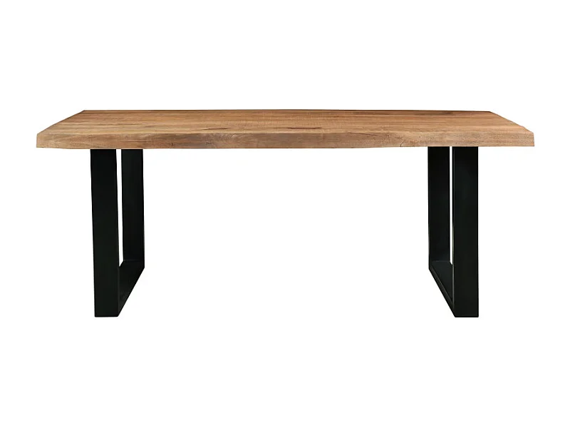 MANAUS-Table repas 8/10 personnes 220 cm brut de sciage