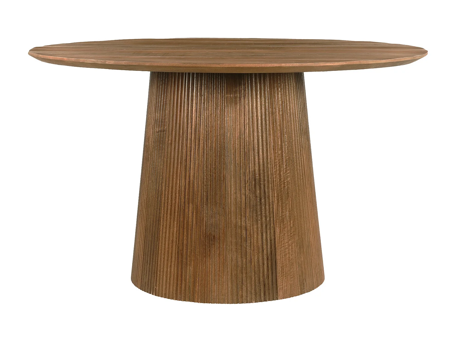 SIENNE-Table à manger Ronde 4 personnes D130 cm en bois massif