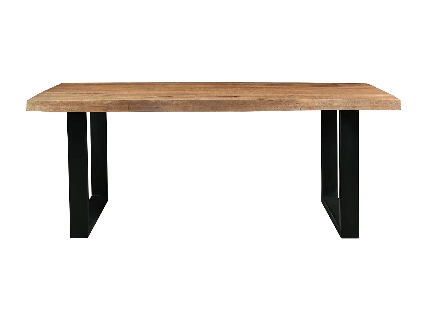 MANAUS-Table repas 6/8 personnes 180 cm brut de sciage