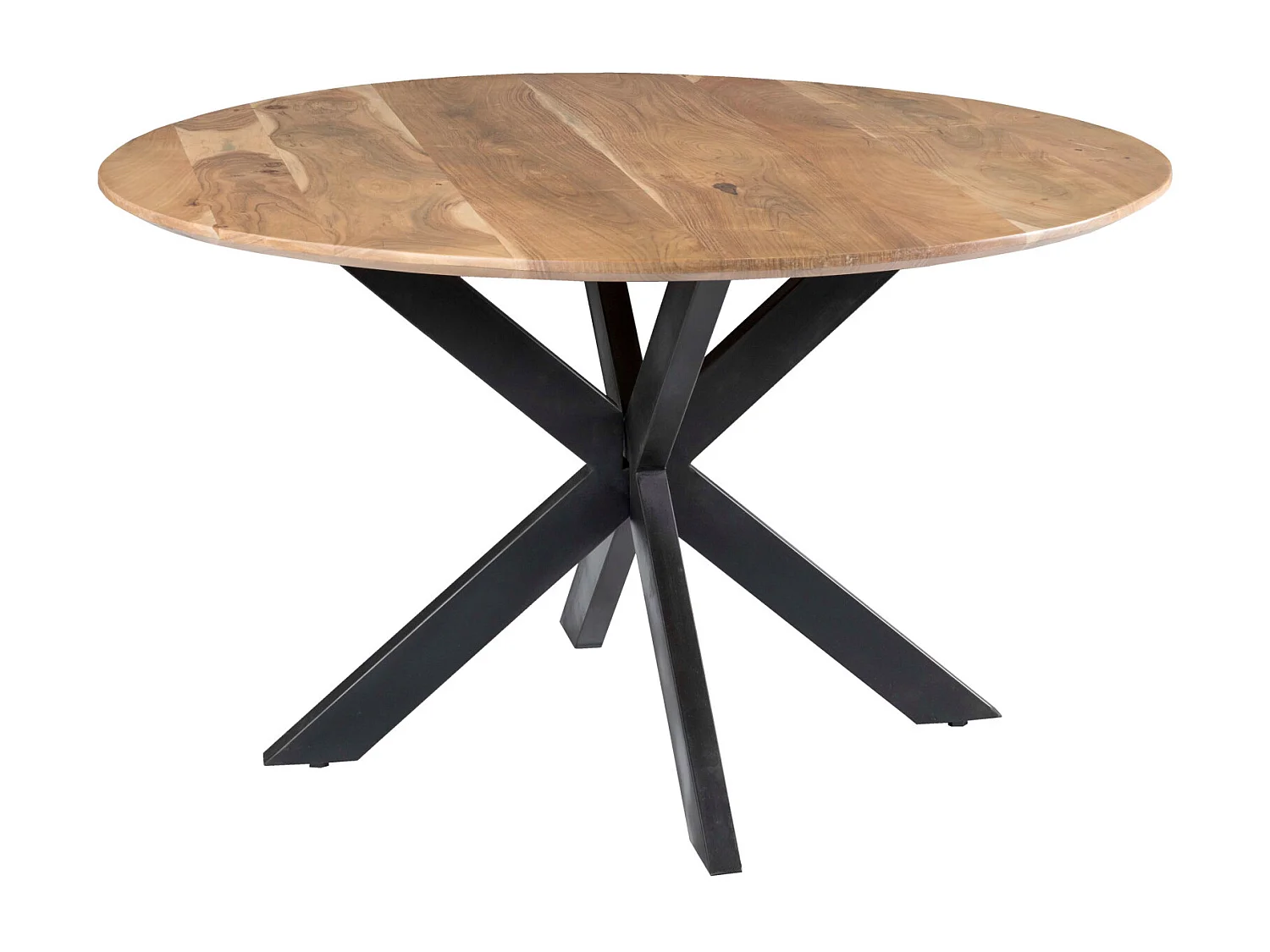 URBAN-Mesa de comedor redonda 4 personas 120 cm en madera