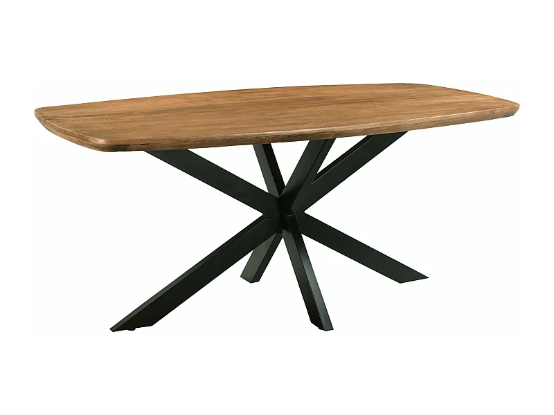 SKAGEN-Table à manger 8/10 personnes 210 cm en bois massif