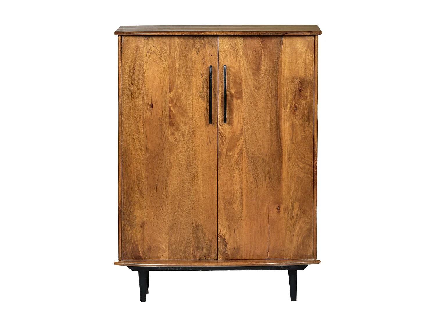 GEDEON-Petit buffet Vintage 90 cm en bois massif