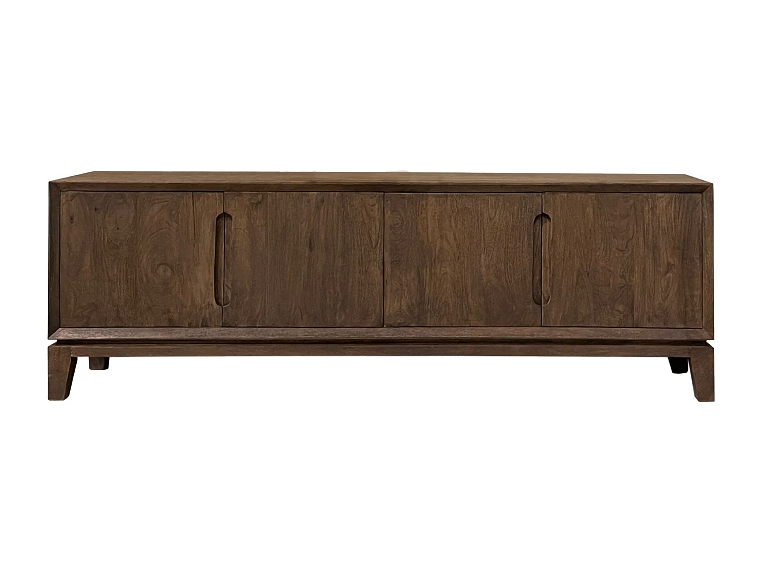 CORTE-Mueble de TV de 170 cm en madera maciza cepillada