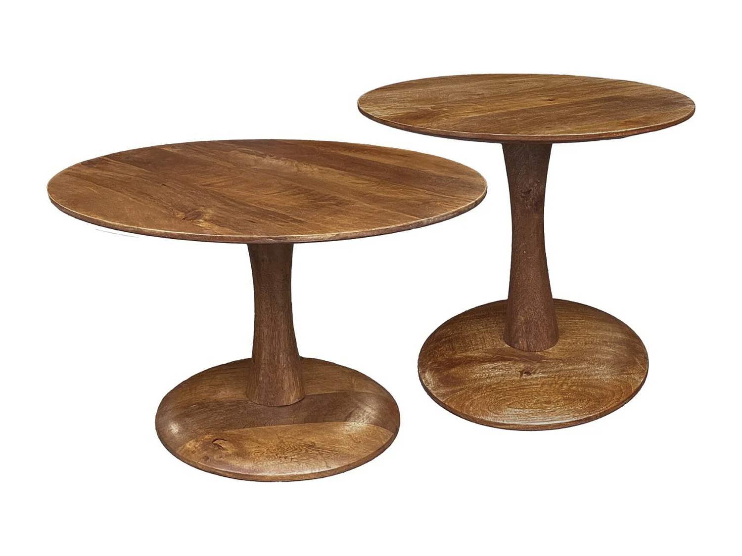 BANGALORE-Table basse D60 en bois massif