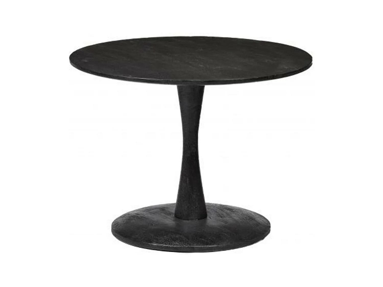 BANGALORE-Table basse D60 en bois massif noir