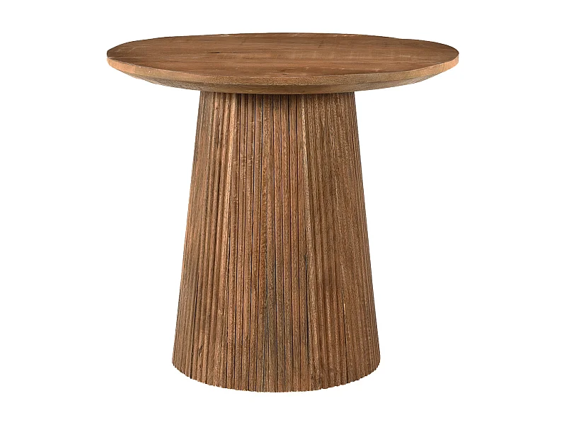 SIENNE-Table basse ronde D50 cm en bois massif