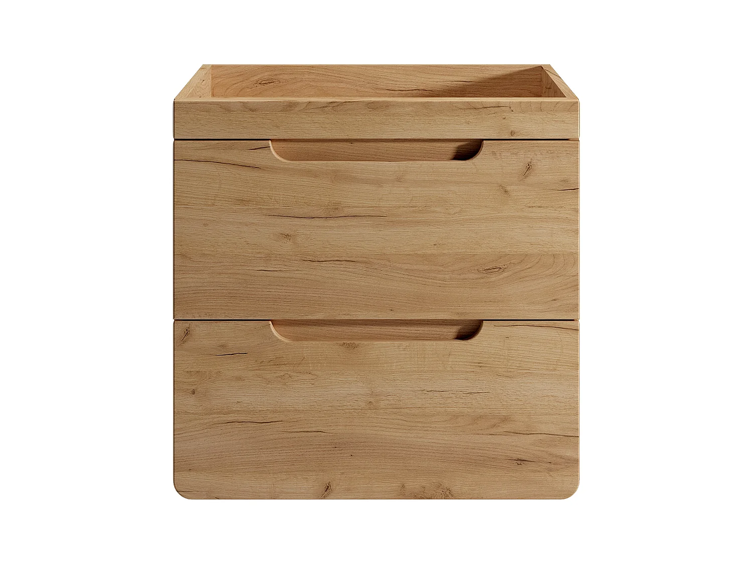 Meuble sous vasque suspendu coloris naturel - 60 cm - ARUBA