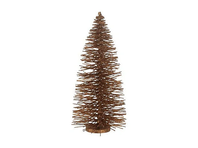 Albero di Natale in legno marrone 20*20*48 cm