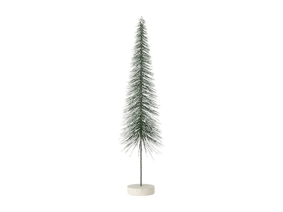 Albero di Natale artificiale in plastica verde 7x7x35 cm