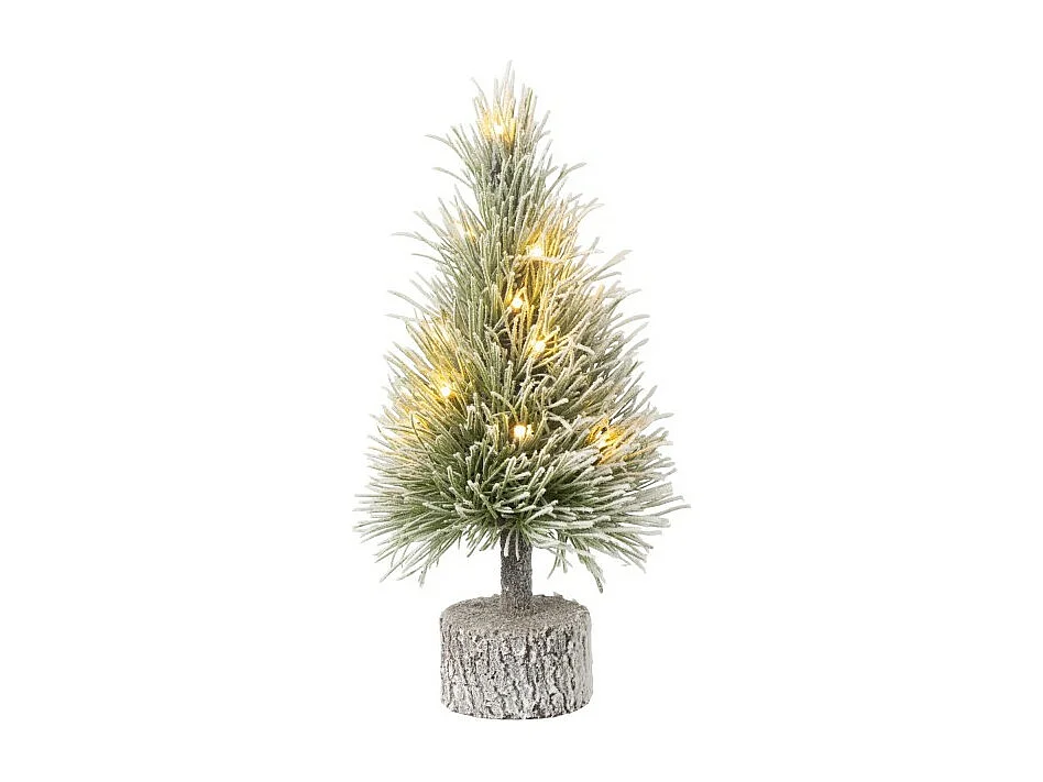 Árbol de Navidad artificial de plástico verde 15*15*36 cm