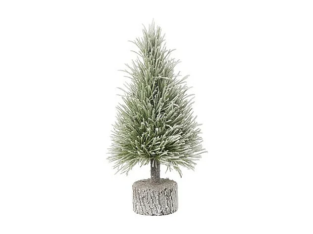 Árbol de Navidad artificial de plástico verde 15*15*36 cm