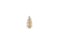 Árbol de Navidad de madera blanca 12*12*23 cm