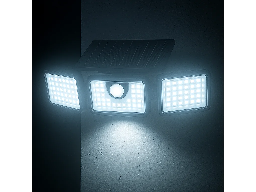 4 Projecteurs solaires sensor FALCON 800LM