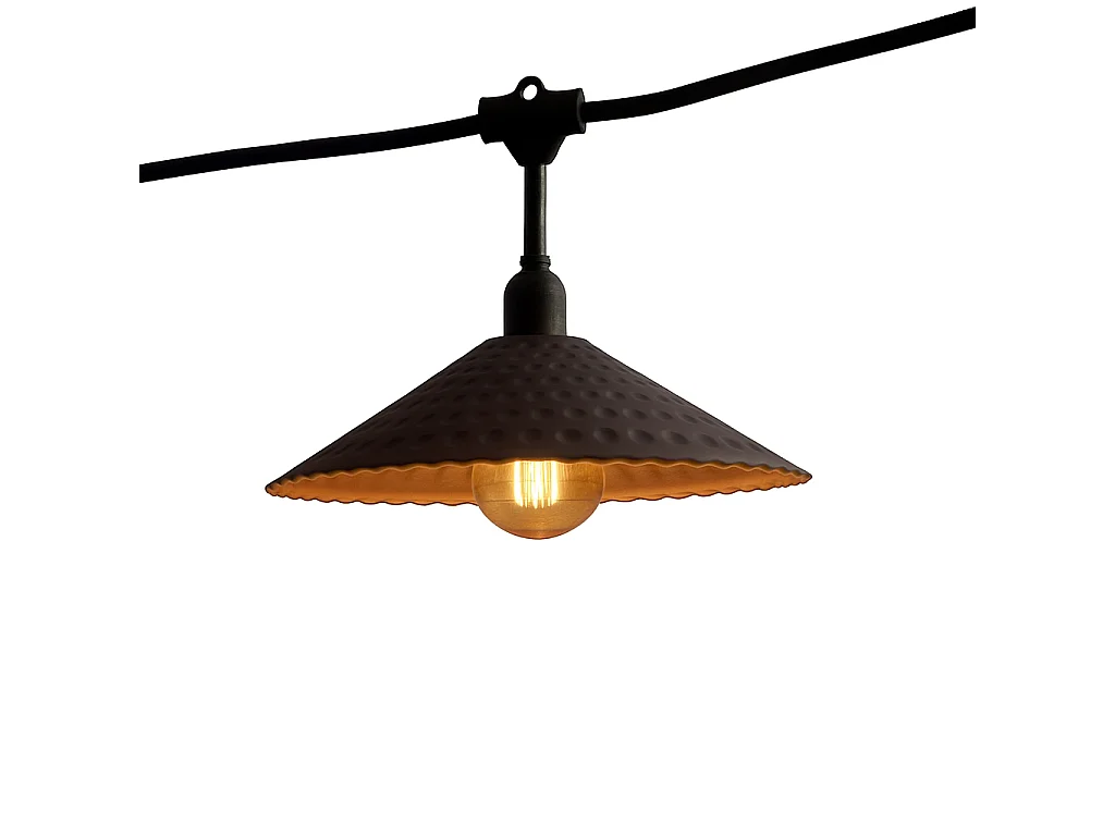 Guirlande connectable VINTY 80 ampoules E27 34M