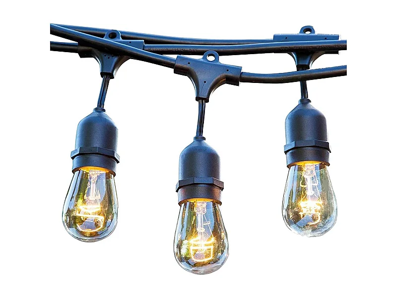 Lot de 4 guirlandes MAFY Noir caoutchouc 6M