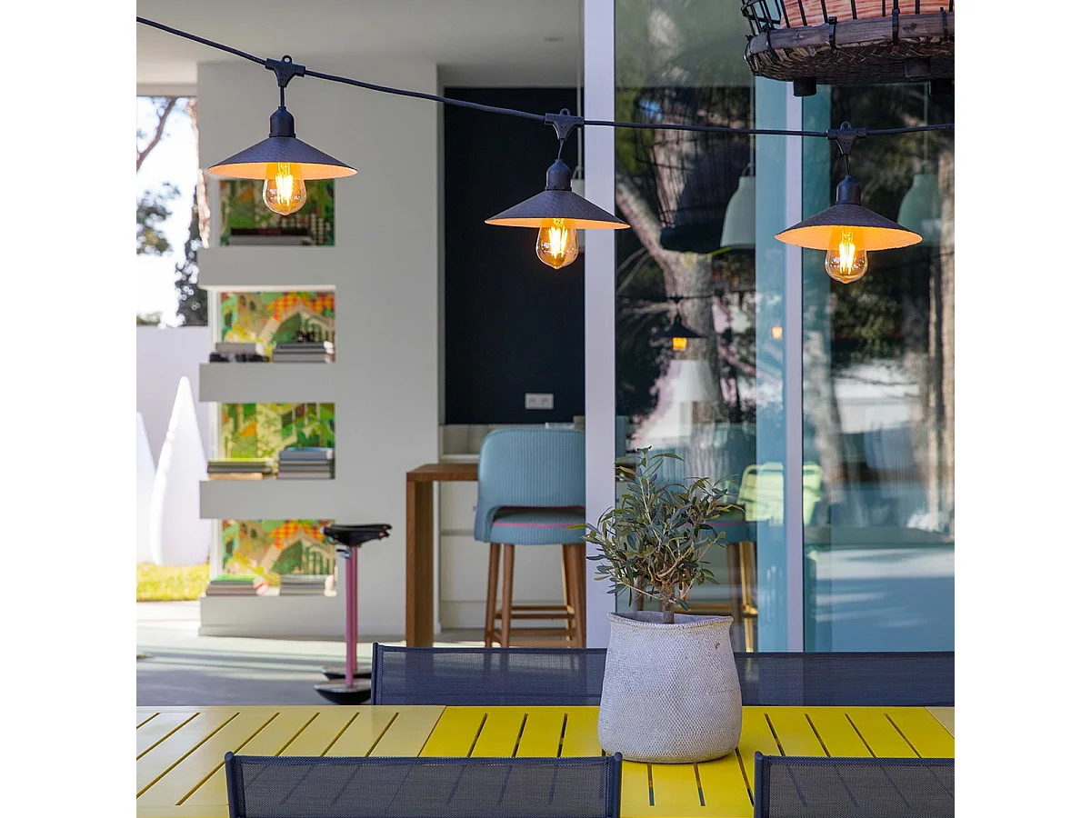 Guirlande connectable VINTY 40 ampoules E27 18M