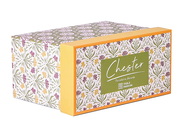 Coffret de 2 mugs Chester 46 cl