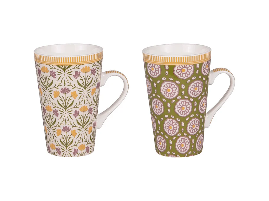 Coffret de 2 mugs Chester 46 cl