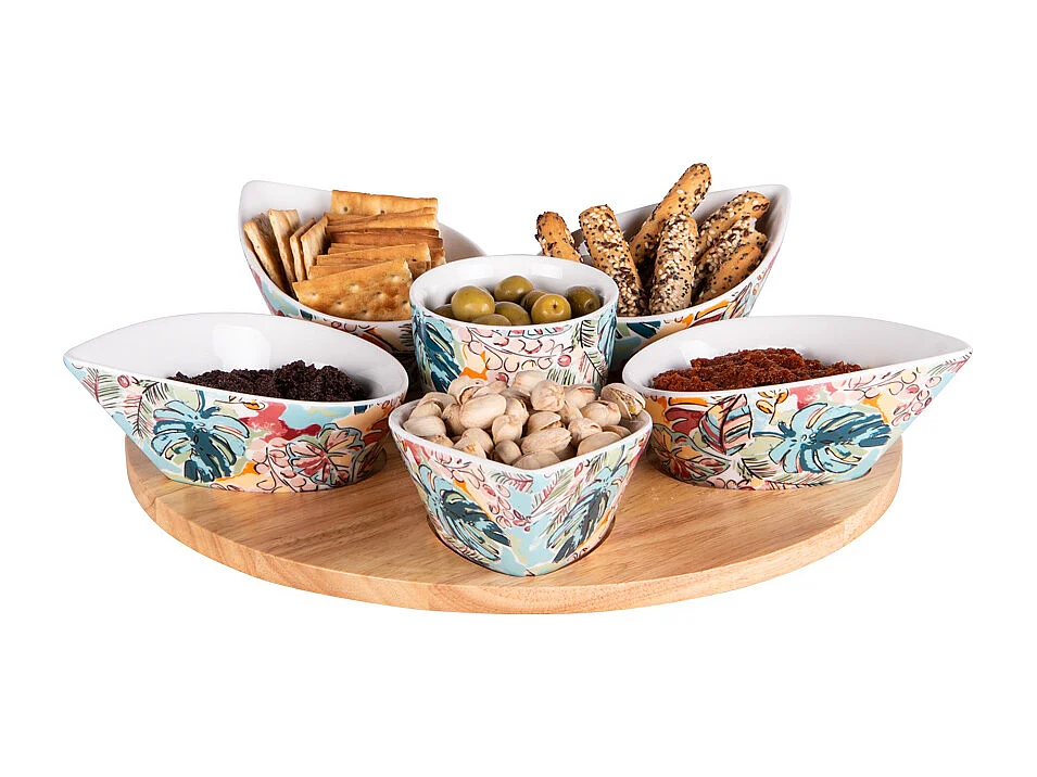 Service apéritif 6 pièces Florida