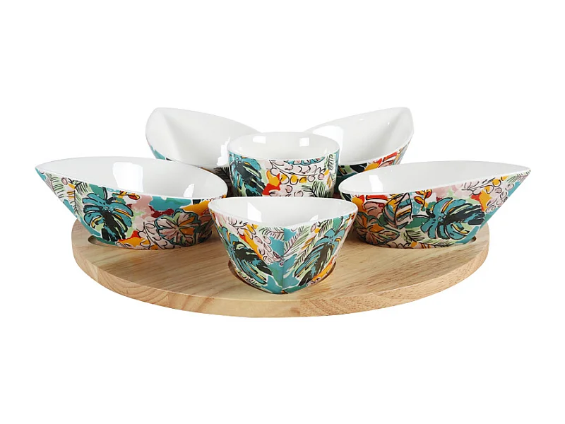 Service apéritif 6 pièces Florida