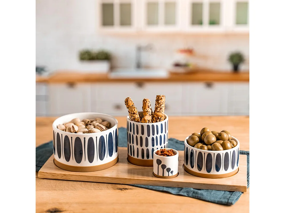 Service apéritif 4 pièces Mikonos