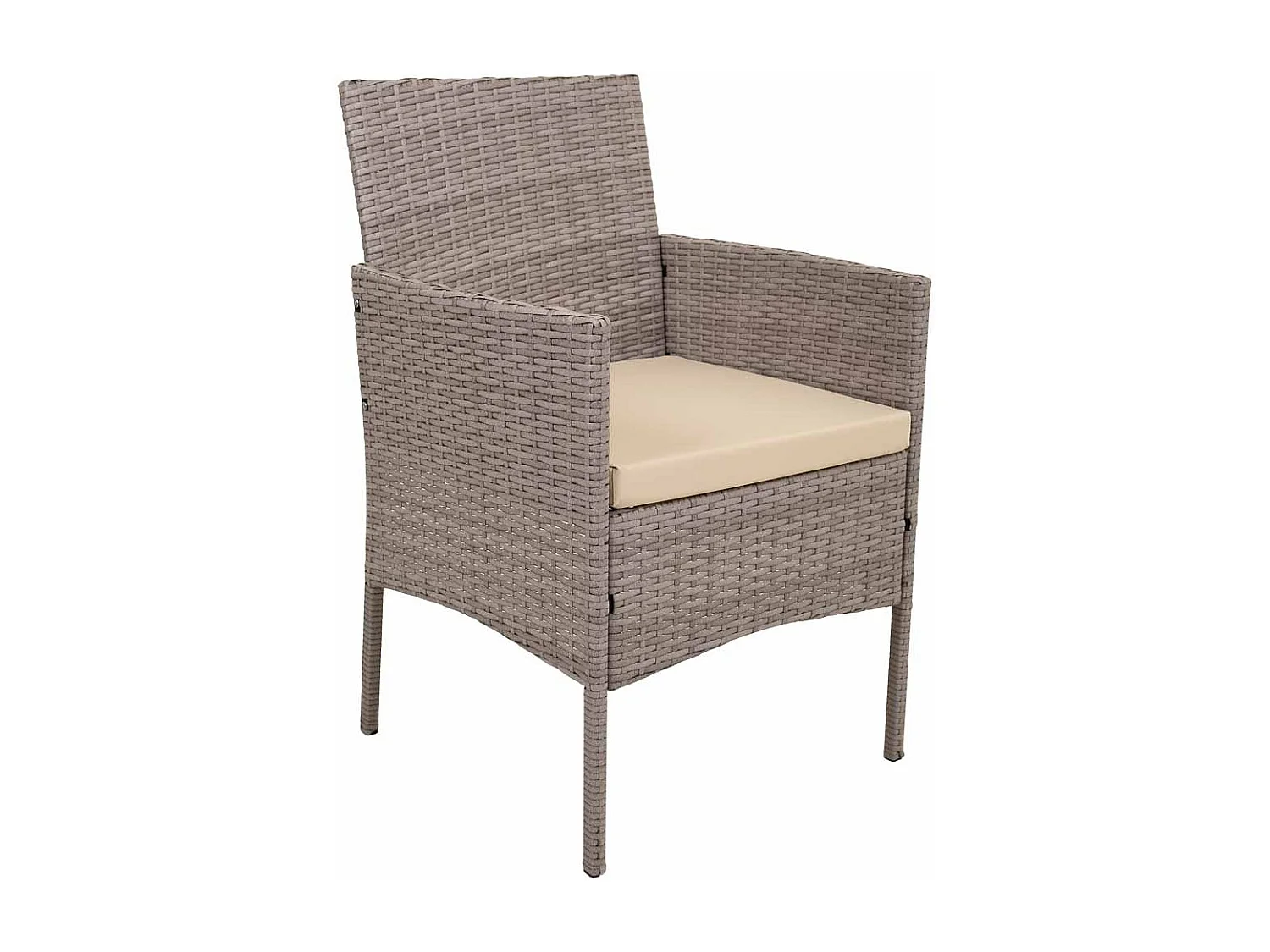 Set tavolo grigio, divano e 2 poltrone