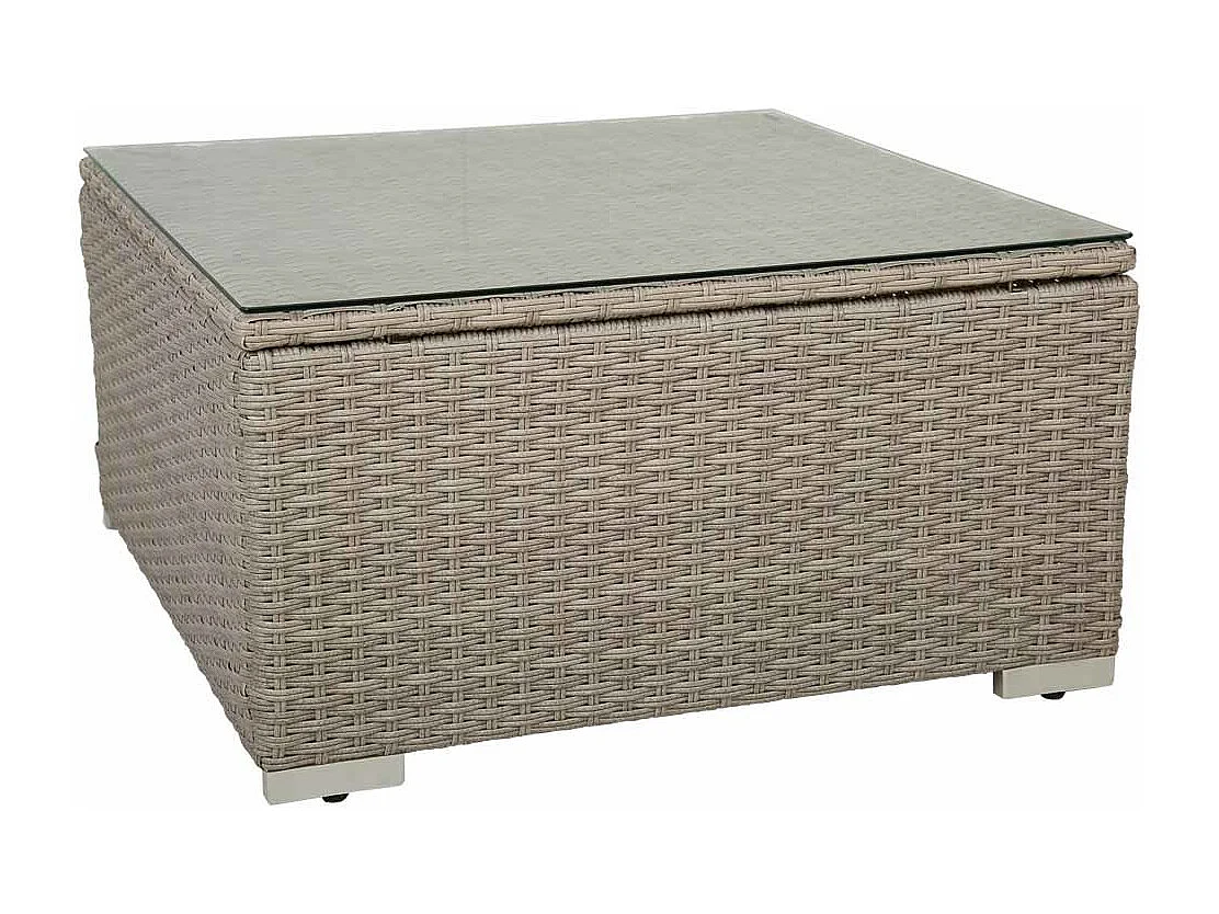 Set mesa , sofá, sillón y reposapiés