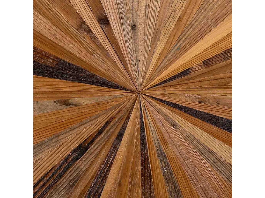 Brauner StandgarderobenstÃ¤nder aus Holz, 31x44x179hcm