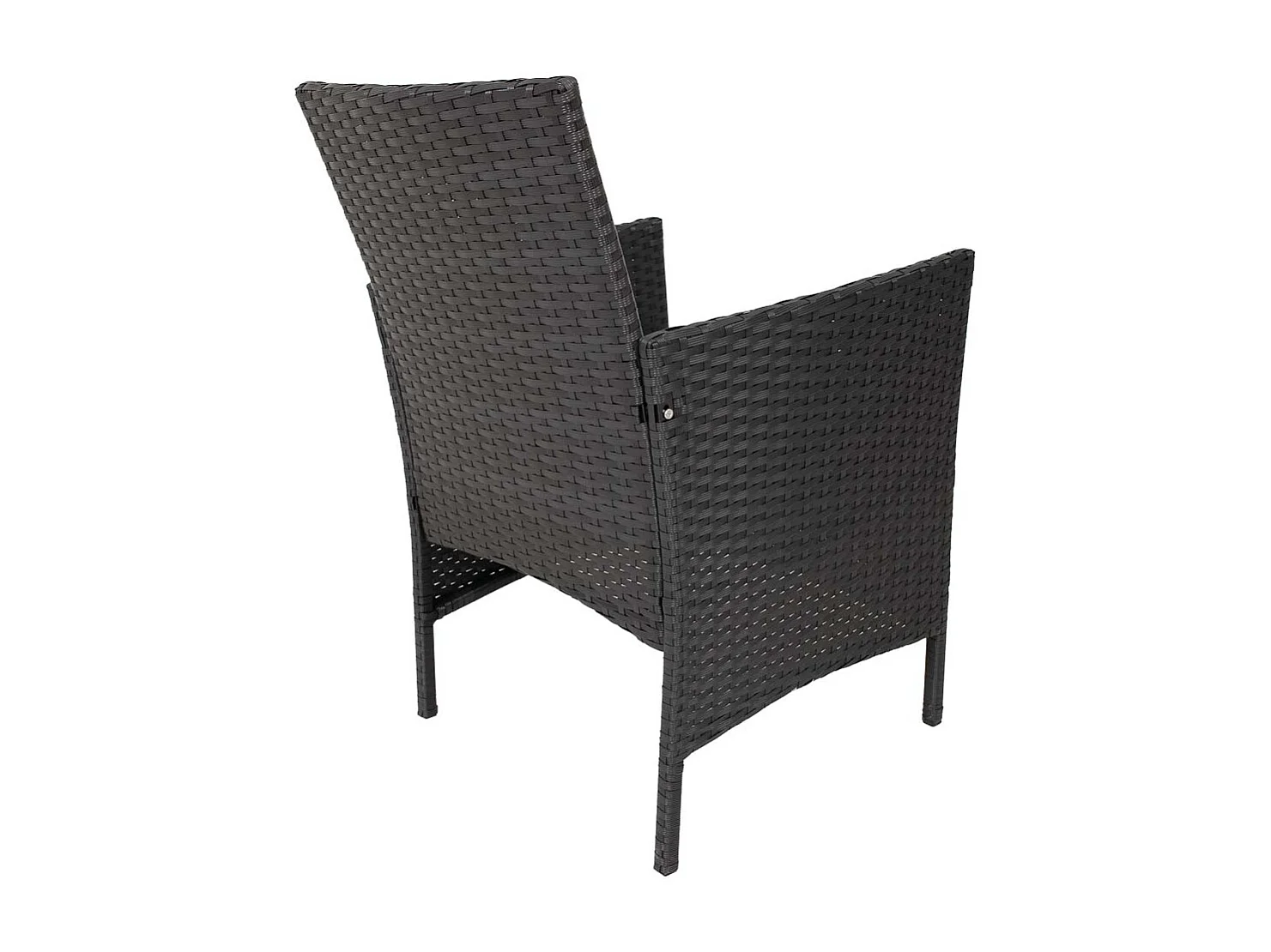 Conjunto de mesa e 8 cadeiras preto