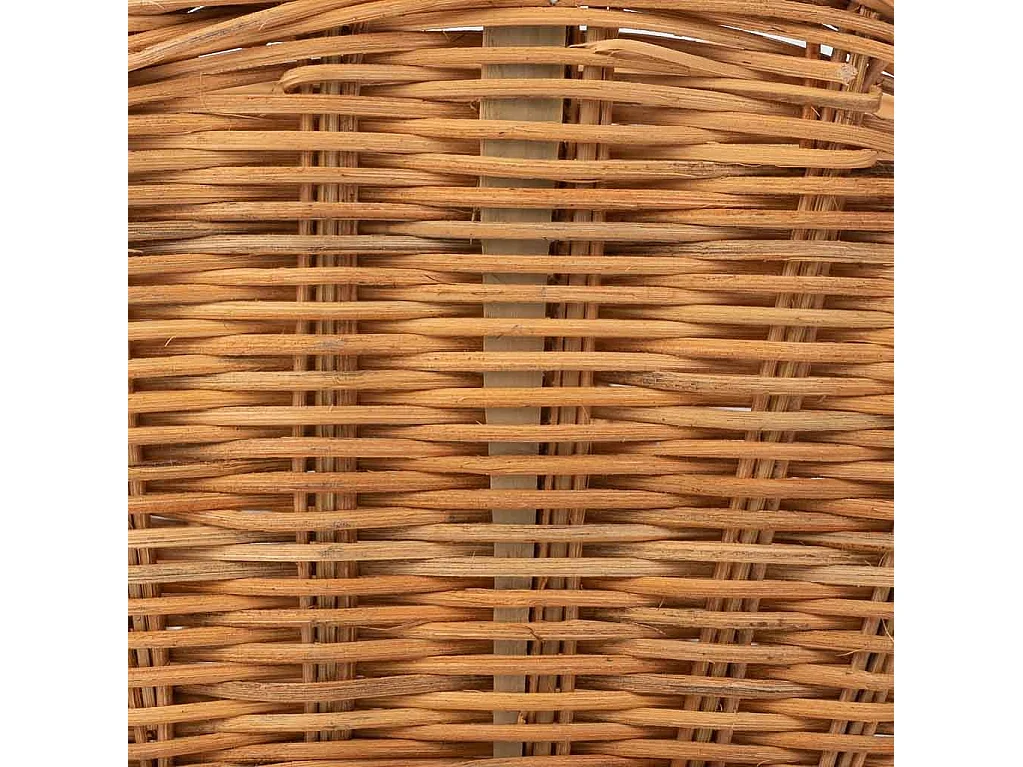 Cesta oval de medula marrón 25x17x13-25