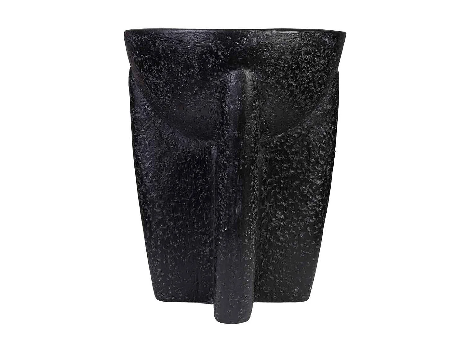 Table d'appoint en magnésium noir 38x38x46h cm