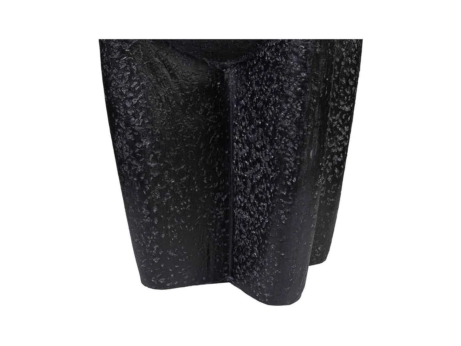 Table d'appoint en magnésium noir 38x38x46h cm