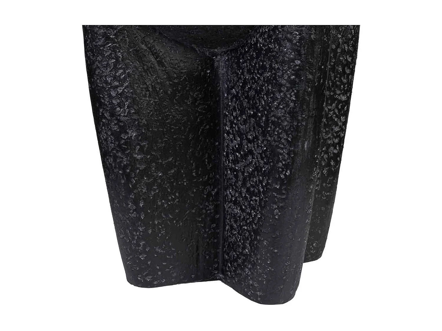 Mesa auxilar de magnesio negra 38x38x46h cm