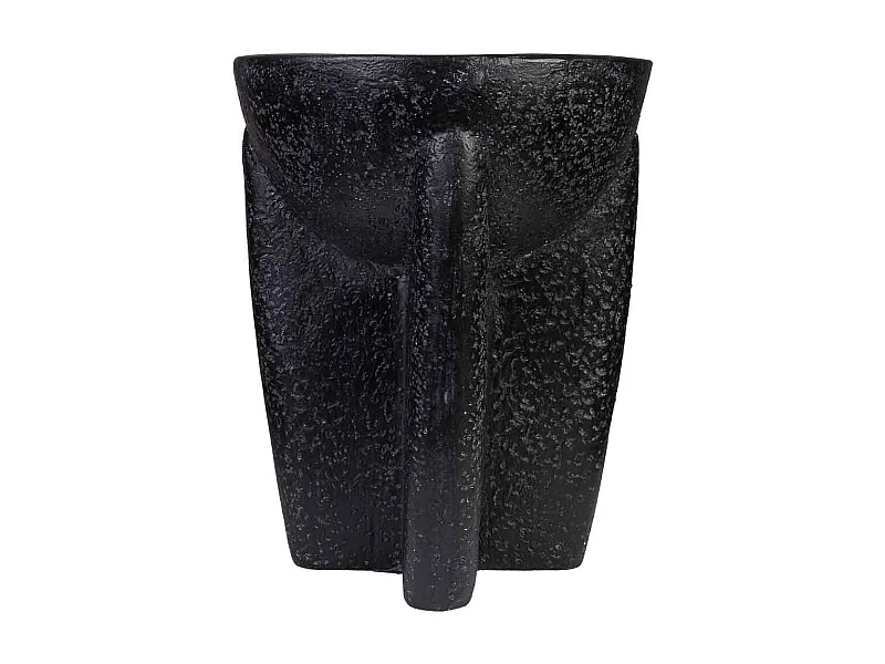 Mesa auxilar de magnesio negra 38x38x46h cm