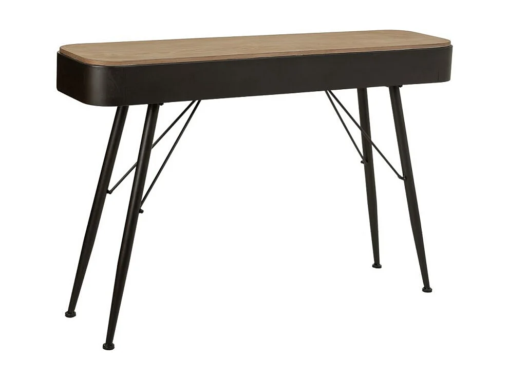 Bruine halset van hout en metaal met een unieke stijl en comfort