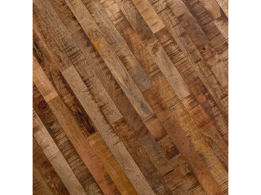 Table ronde en bois 153x153x80