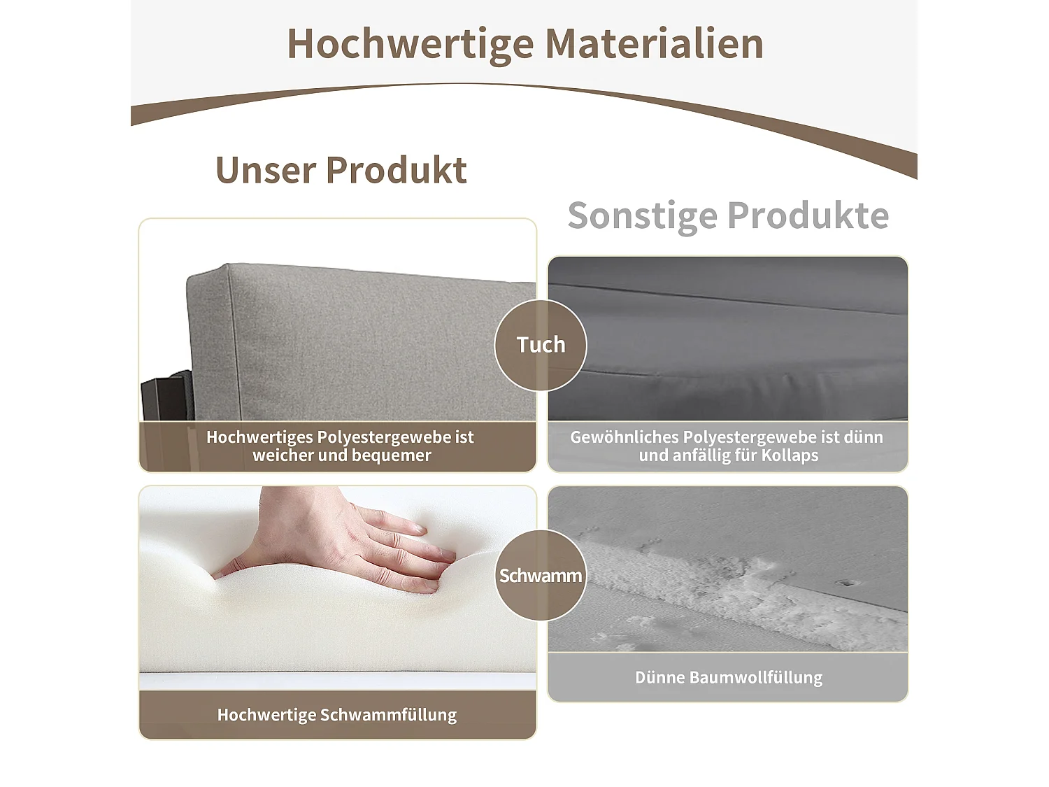 Salon de jardin en fer galvanisé - un canapé 2 places, 2 fauteuils et une table basse - Gris