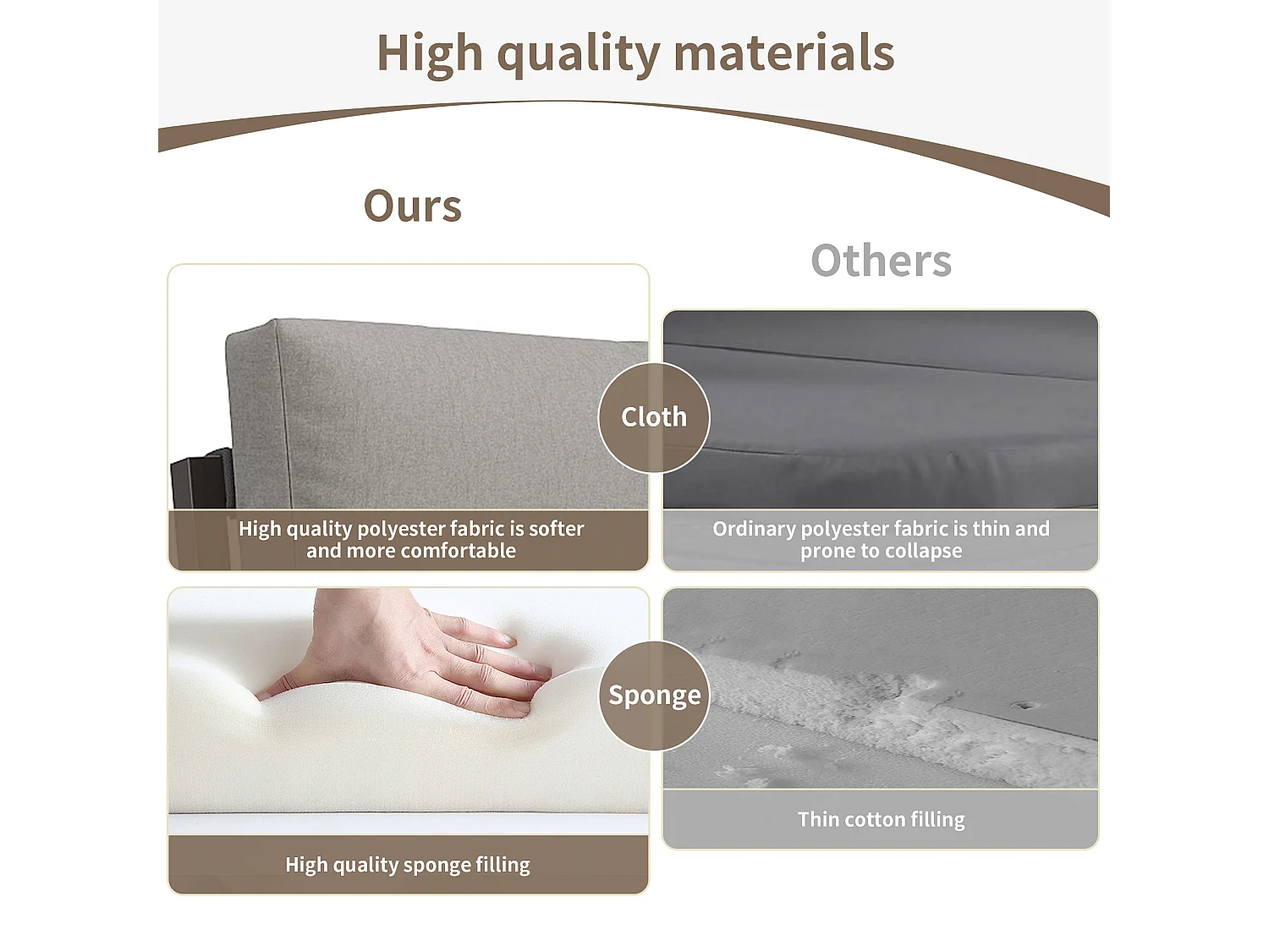 Salon de jardin en fer galvanisé - un canapé 2 places, 2 fauteuils et une table basse - Gris