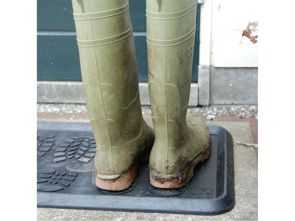 Tapis en caoutchouc dépose chaussures