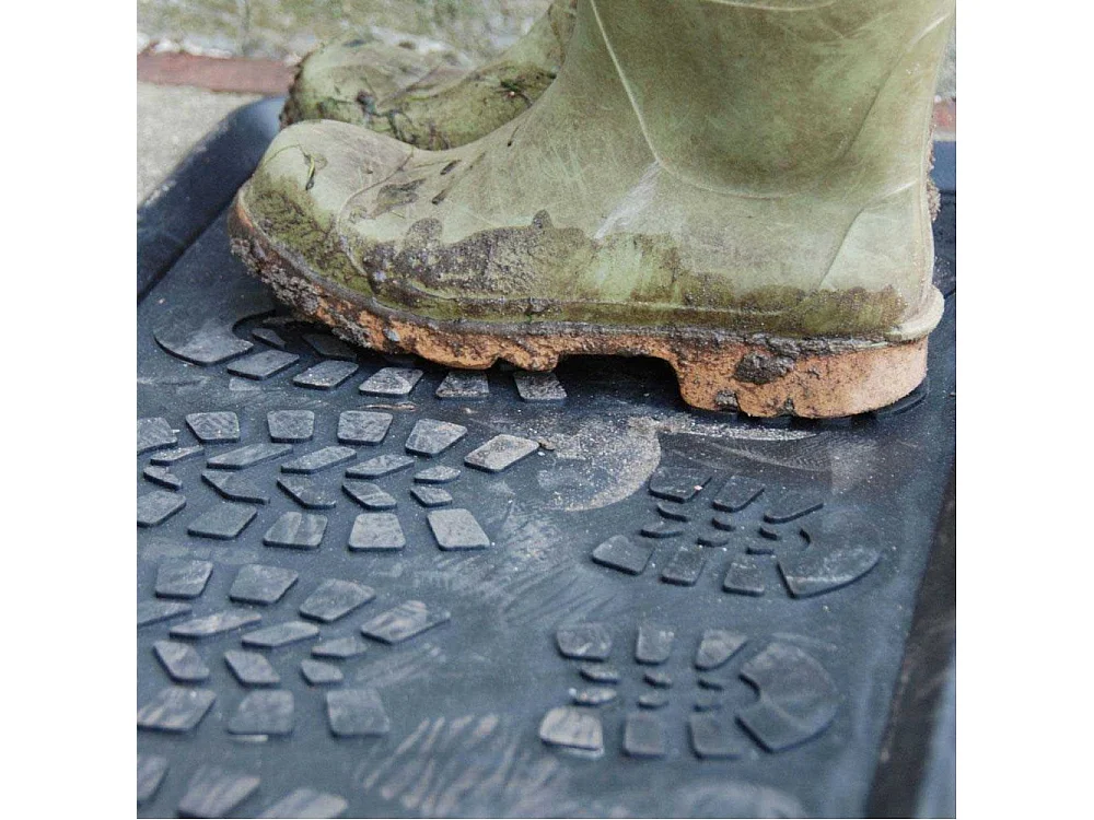 Tapis en caoutchouc dépose chaussures