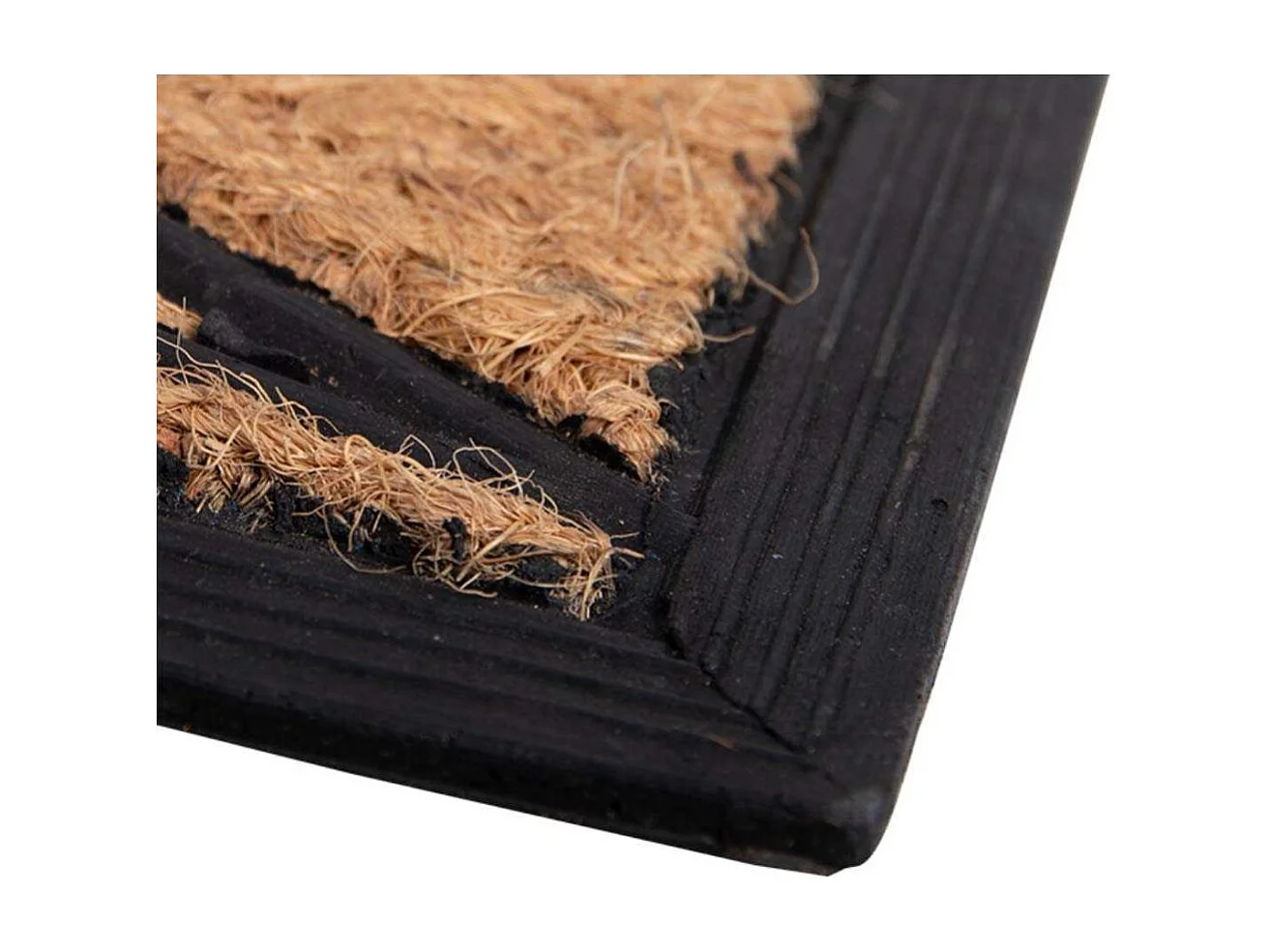 Paillasson en caoutchouc et fibres de coco Abeille