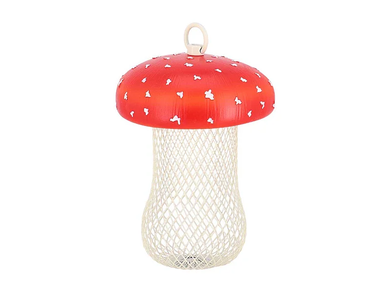 Mangeoire à supendre en forme d'amanite