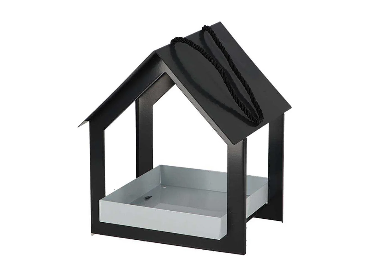 Mangeoire suspendue anthracite/blanc - Esschert Design