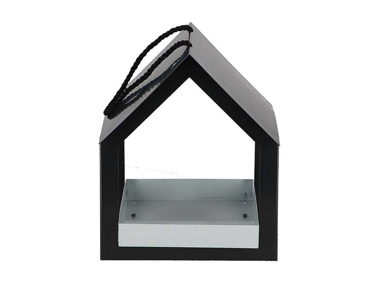 Mangeoire suspendue anthracite/blanc - Esschert Design