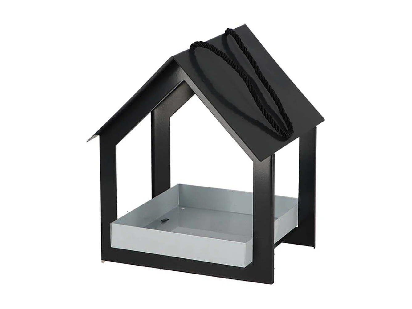 Mangeoire suspendue anthracite/blanc - Esschert Design