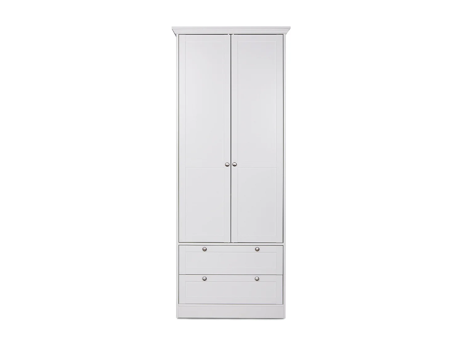 Armoire 2 portes et 2 tiroirs H80 cm - LANDWOOD