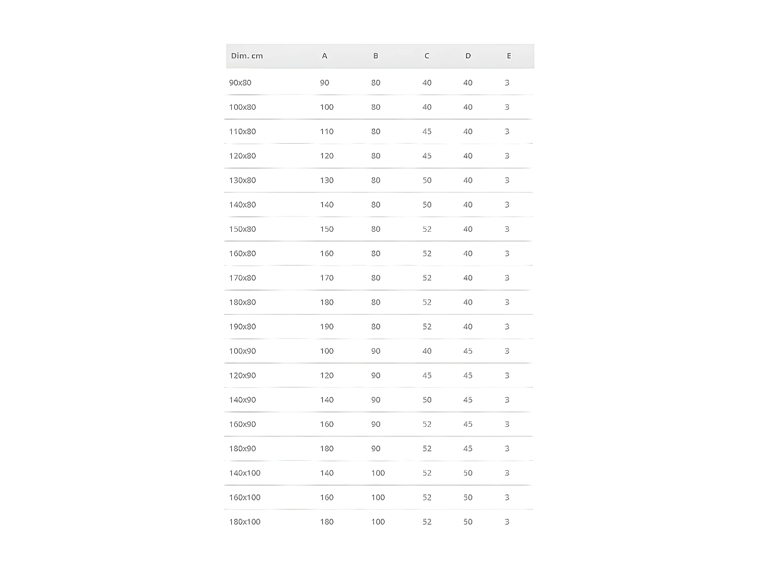 Receveur de douche 80 x 90 cm extra plat LOGIC surface ardoisée rectangulaire blanc