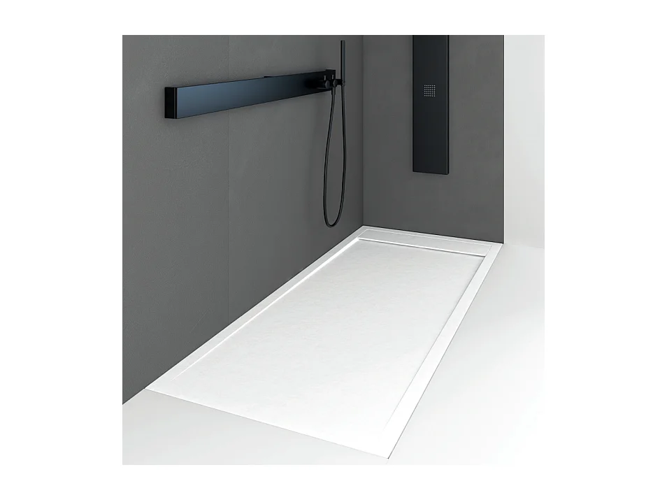 Plato de ducha resina QUORE BLANCO  70x140cm
